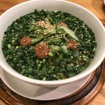 新鮮ホルモン豚風 - 梅冷麺