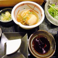 銀座 竹の庵 5丁目本店 - 里芋の揚げ出し