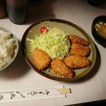 丸栄 - ヒレかつ定食(17-03)