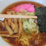 ホール白樺 - 醤油ラーメン