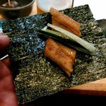 Kisshoutei Sushi Robata - 穴子かば焼き（きゅうりを入れて）
