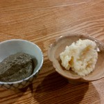 むろまち 加地 - かに味噌　鱈の白子の塩辛