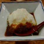 むろまち 加地 - 河豚ブツくもこソース