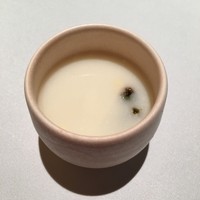 カセント - 有精卵のフラン・キワイモのスープ