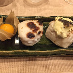 うつぼ ふく - 白子焼き（塩＆トリュフチーズ）