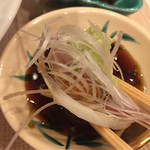 うつぼ ふく - ぶつ切り（ポン酢）