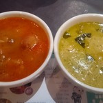 Sky Restaurant - マッサマン＆グリーンカレー