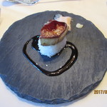 フォアグラのソテー　お寿司仕立て