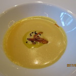 THE ORIENT - 安納芋のクリームスープ、アップ！