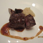 THE ORIENT - オーストラリア産ビーフサーロインの網焼き　粒マスタードソース