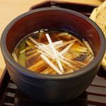 おがわ - 鴨せいろ の鴨汁