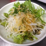 がっつりBEEF ~KING OF STEAK~ - 大根と水菜のシャキシャキサラダ