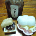 もなかの種 - こんな感じで食べてみた