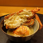 旬席 鈴江 - 伊勢海老と山科の若筍のお碗