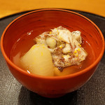 旬席 鈴江 - 淡路の鯛の鯛蕪