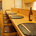 旬席 鈴江 - カウンター席