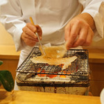 旬席 鈴江 - 丁寧に焼いております