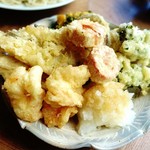 63734459 - 天ぷら盛り合わせ！！(*ﾉωﾉ)