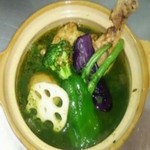 palak chicken