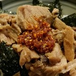 こうかいぼう - ちゃーしゅーごはん辣油乗せ