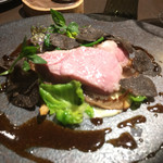 sincere - メインの仔牛 黒トリュフ添え