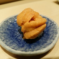 寿司割烹 魚紋 - 雲丹