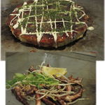 テッペン。 - ビックリお好み＆ゲソの塩焼き