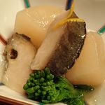 すし処 みや古分店 - ＊蒸し鮑と大根