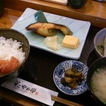 Sukoyaka tei - 銀だら西京焼き定食（明太子あり）