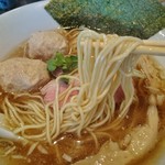日の丸 さんじ - 浅草開化楼の細麺