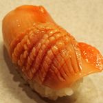 すし処 みや古分店 - 閖上産赤貝　中に貝ひも