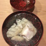 うを徳 - お椀（あら汁）