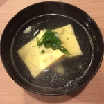 うを徳 - お椀（すっぽん 玉子豆腐仕立て）