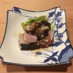 うを徳 - 岩手 鰆の藁焼き + うるい + 花わさび