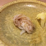 うを徳 - やりいか 生姜醤油（握り）