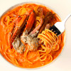 ド・マーレ湘南 - 料理写真:名物「渡り蟹のトマトクリームパスタ