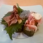 Kappa Sushi - 天然！春の軍艦三貫盛り