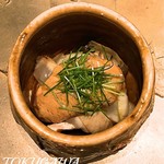 銀座 座屋 - 2017 ふく叩きあん肝和え