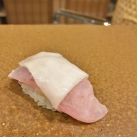 寿司つばさ - 喉黒　千枚漬