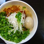 愛ごや - 台湾金嘉そば+ねぎ、煮玉子