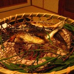 あさば - 狩野川天然鮎の塩焼き