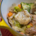 Bien - 【肉（ヴィアンド）】、豬内臟（ぶたもつ）白葡萄酒煮（しろワインに）、豬内臟（ぶたもつ）