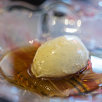 Bien - 【菓子（デセール）】、法國産（フランスさん）冰酪（アイスクリン）、ペドロ・ヒメネス添（ぞ）へ