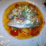 ペーパームーン - メインの魚はアンチョビソースが美味☆