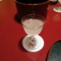 京料理 本家たん熊 本店 - 食前酒のゆず酒