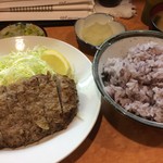 キッチンマム - ハンバーグ定食（￥840円）