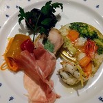 RISTORANTE VIA MARE - 前菜盛り合わせ