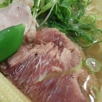 だしが命の塩らーめん　ぎょぎょぎょ - だしが命の塩らーめん大盛