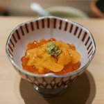 寿しの吉乃 - うにイクラ御飯