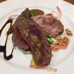 リストランテ ラ チャウ - 鹿と豚。肉肉してました。